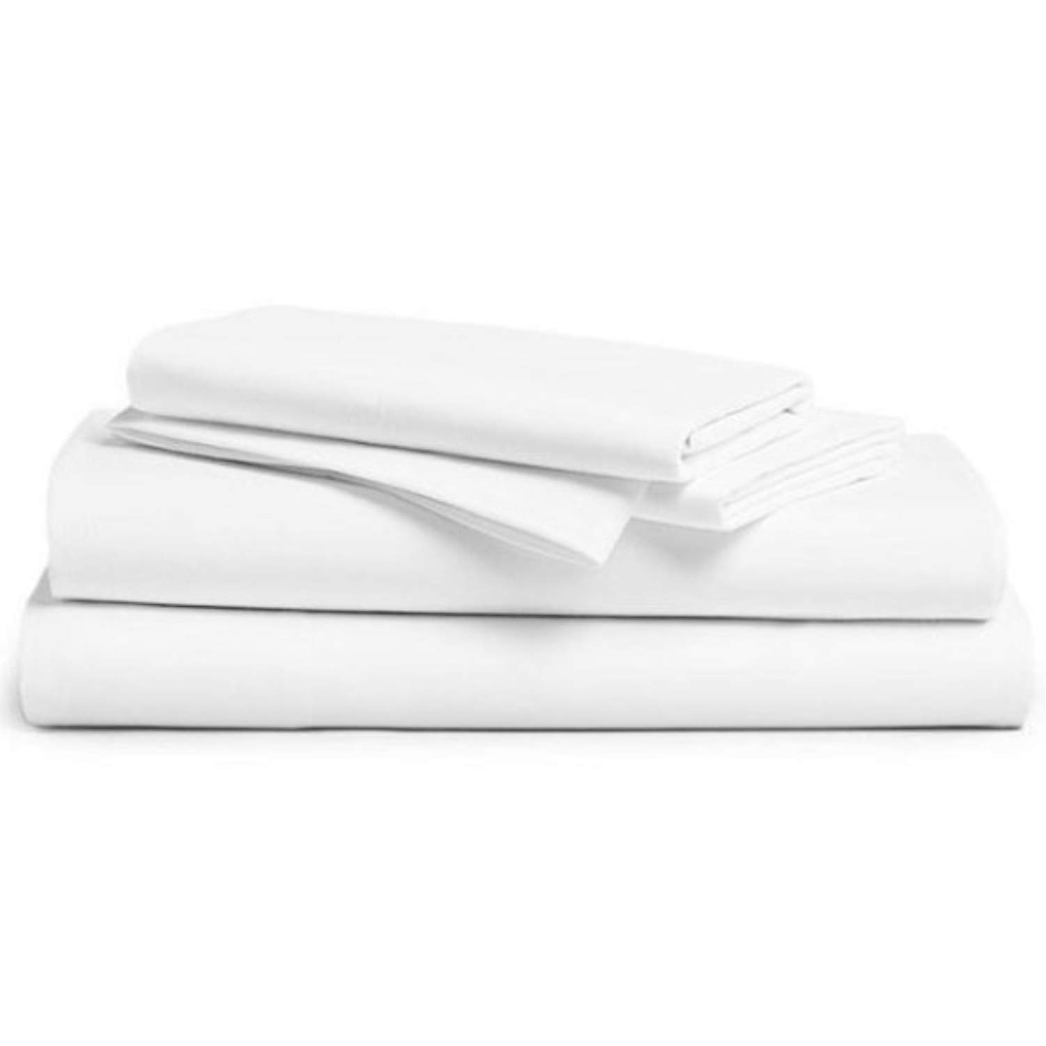 Lussona Exclusive 1000 Thread Count 100% Egyptian Cotton Italian Finish Solid Bed Sheet Set with 19