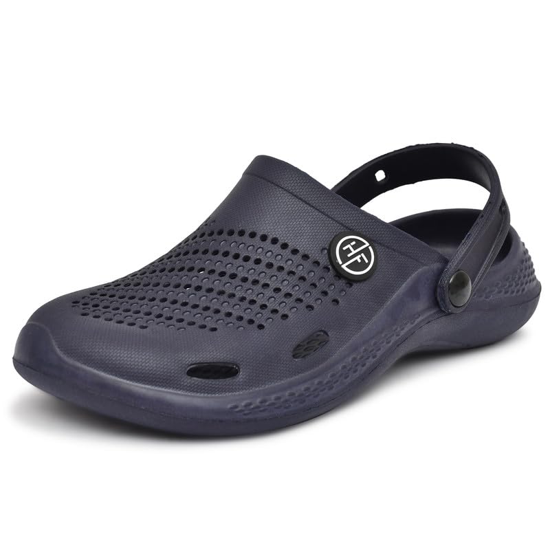 health fit Extra Soft Men's Classic Casual Clogs/Sandals with Adjustable Back Strap for Adult | Comfortable & Light Weight | Stylish & Anti-Skid | Waterproof & Everyday Use Mules for Gents/Boys SC-picture-10