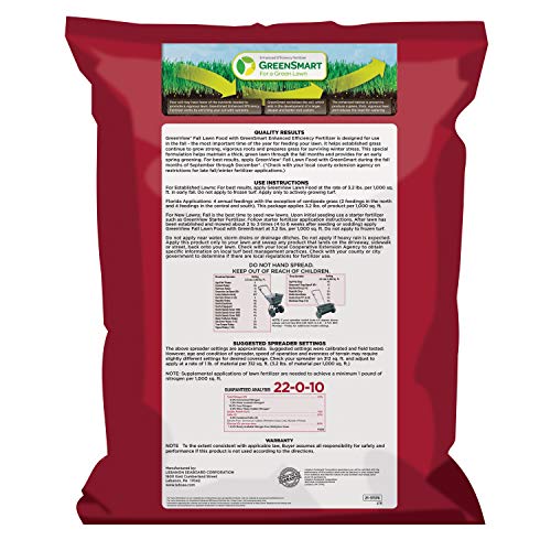 GreenView Fall Lawn Food 16 lb bolsa miniatura 2