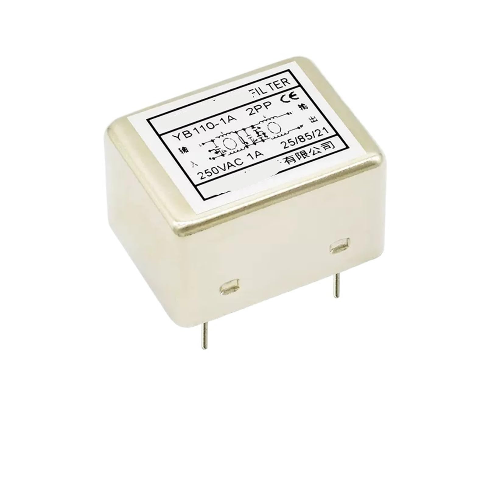 Filtro antiinterferencias YB110-1A soluciona reinicios aleatorios en placas 220V