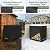 Porch Shield Waterproof Firewood Rack Cover 4ft Heavy Duty Wood Pile Cover for Outdoor ?Log Rack??s
