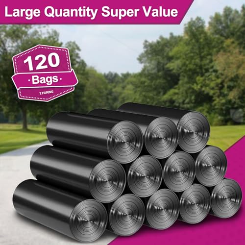 25-30 Gallon Trash Bags Black, 120 Count - Image 6