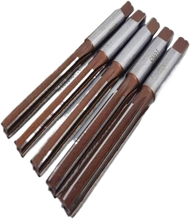 3-16mm HSS Hand Reamer Set Precision H8 9SiCr Straight-Shank Chucking Engineering Milling Cutter Tool(34568-10-12-14-16)
