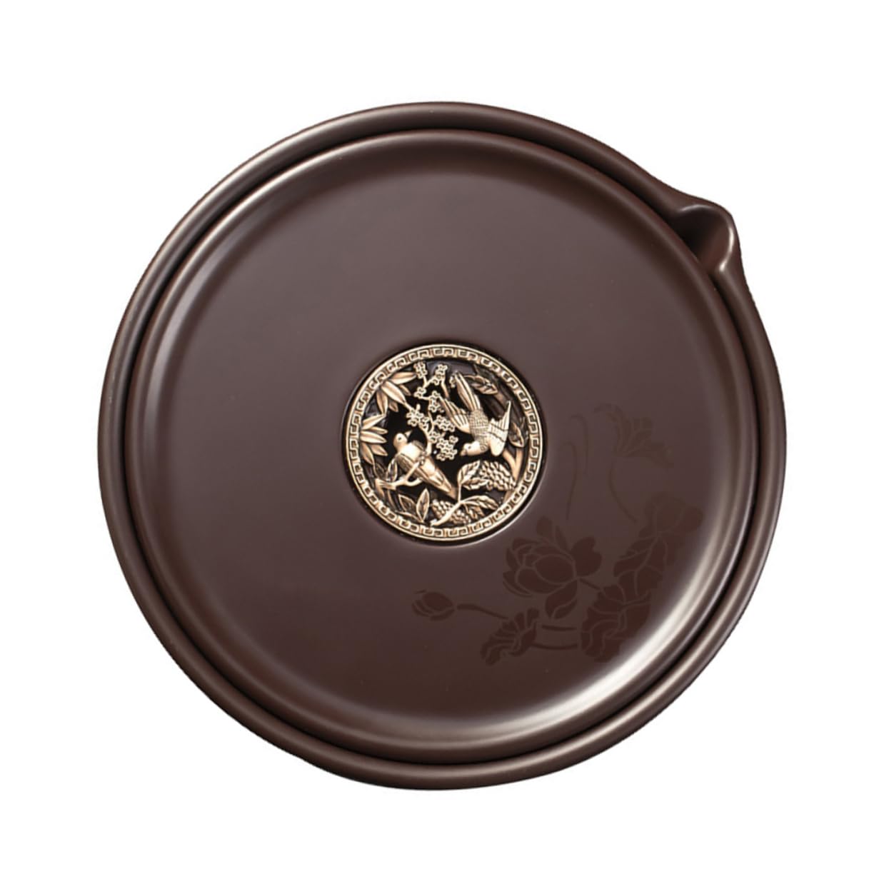 HAKIDZEL Tea Tray Chinese Theme Teapot Storage Household Tray for Tea Culture Enthusiasts