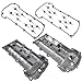 Lamerto Pair Left & Right Aluminum Engine Valve Cover with Gaskets Replacement for Jaguar S-Type 2002-2008 V6 3.0L # C2C38781 C2S48786, Aluminum Valve Covers Set