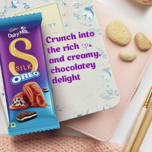 Image of Cadbury Dairy Milk Silk Oreo Chocolate Bar, 124 g