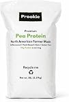 Poudre de protéines de pois 5lbs | 100% Protéines de pois 80% Protéines, 24g Par Servage , Végétalien, Sans aromatisé , Sans gluten, Sans lactose , sans soja 75 Services