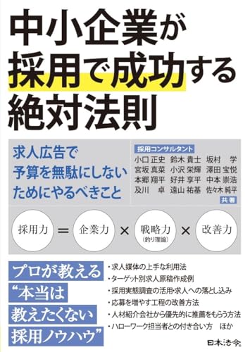 中小企業が採用で成功する絶対法則 －求人広告で予算を無駄にしないためにやるべきこと