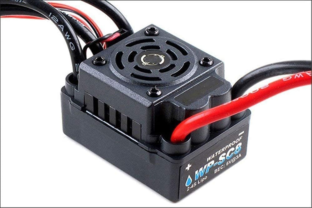 🛒 Crazy Deals Xiangtat EZRUN SC8 Waterproof 120A RC Brushless ESC for 1/10 New Short Course (XT60 Plug)