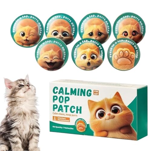 Eoixuqba Beruhigungsset für Katzen - Beruhigender Katzendiffusor Für Reisen Gegen Urinmarkieren | Beruhigungstherapie bei Aggression Miauen Markieren Putzen Kratzen,Gegen Miauen Und Katzenstreit