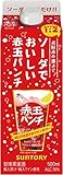 【1本で約10杯分・自分好みで楽しめる赤玉パンチ】ソーダでおいしい赤玉パンチ 紙パック [ 赤ワイン ライトボディ 日本 500ml ]