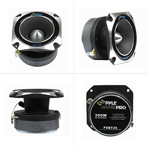Pyle PDBT28 2,5 cm Heavy Duty Titanium super Tweeter Consumer Portable Electronics/Gadgets