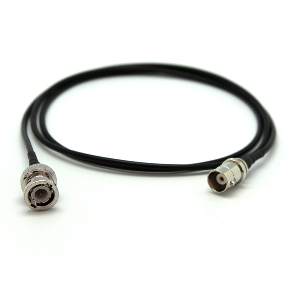 BNC Cable alargador para electrodos pH Redox ORP 1 m