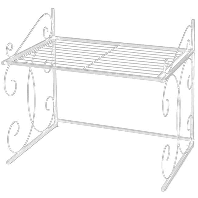 Over The Microwave Shelves - White