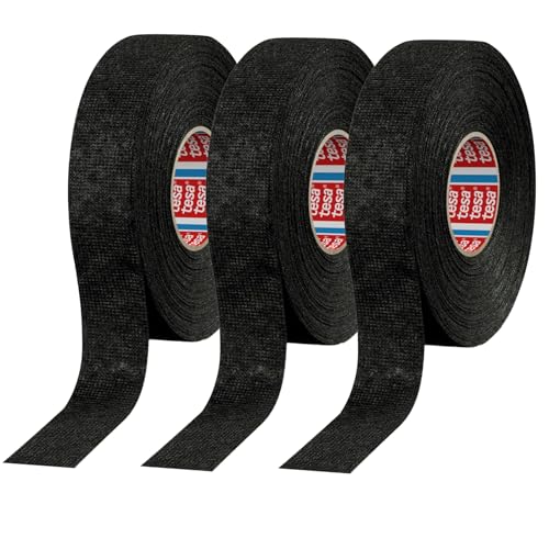Image of CANOPUS PET Fleece Wire Harness Tape 51608 (3-Pack), 0.75 in x 27.34 yd, for Wire Harness, Automotive Engine and Electrical Insulation