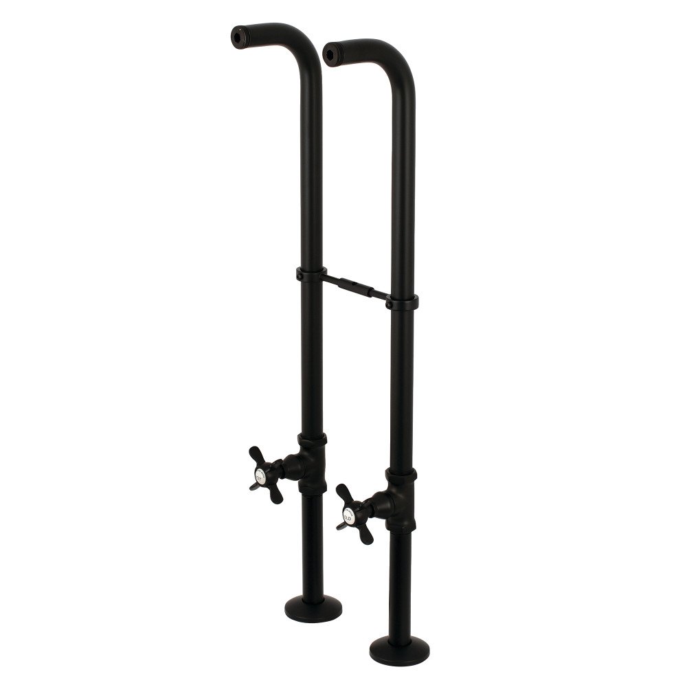 Kingston CC266S0BEX - Linea di alimentazione autoportante con valvola di arresto e maniglia, colore nero opaco, 71,1 x 17,8 x 15,2 x 15,2 cm (L x P x A).