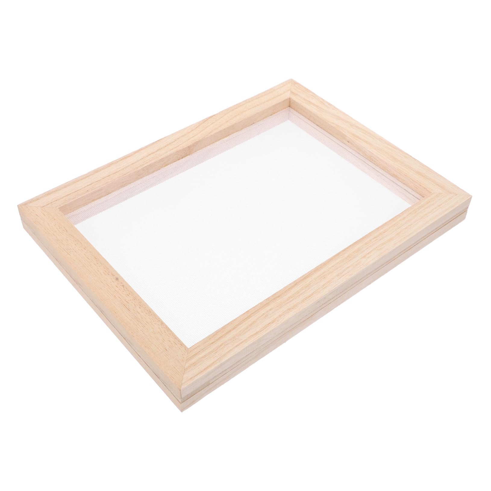 CIMAXIC Wooden Paper Making Frame 19x25cm DIY Crafting Kit Handicraft Frame for Boys and Girls Chinese Culture Surprise
