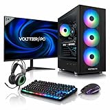 Processeur : Intel Core i5 12400F (6 cœurs, fréquence de 2,50 GHz à 4,40 GHz) | Carte mère : H610M | Mémoire RAM : 16 Go DDR4 3200 MHz | Disque dur 1 To M.2 NVMe