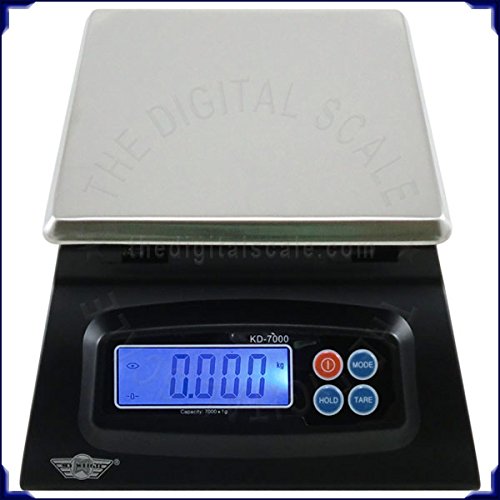 NATUR'AL PACKAGING Balance de Cuisine Polyvalente 7kg/1g - Idéale pour Aliments, cantines, pizzerias, boulangeries,etc