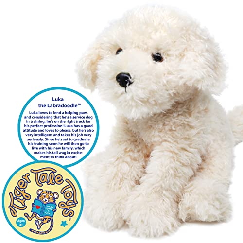 Viahart Luka The Labradoodle - 12 Inch Stuffed Animal Plush Poodle Dog - By Tiger Tale Toys #TOP3