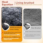 Merino Wool Gloves for Men Women Touch Screen Warm Anti-Slip Glove Liners Thermal for Driving Hiking - Image 4