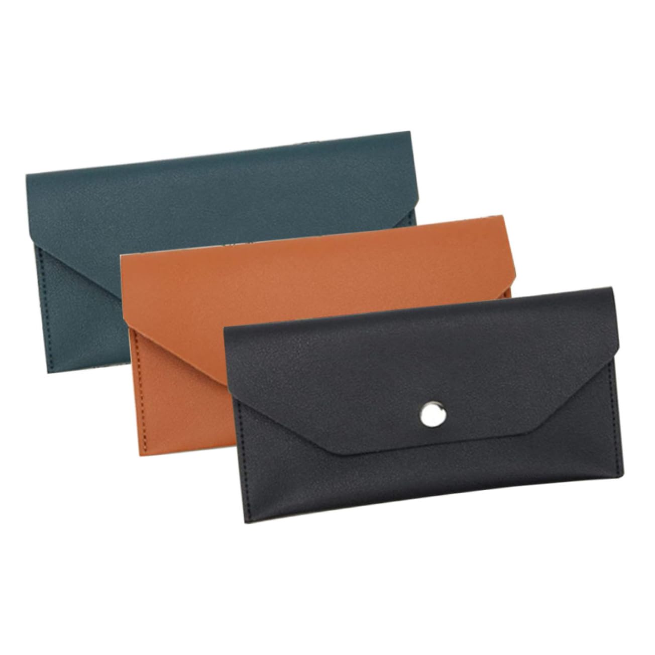 3 Set Porta Carte Portafoglio in Pu Poster Borsa Di Stoccaggio Delle Carte Porta Biglietti Da Visita Da Uomo Gioco Carta Organizzatore Di Carte Di Credito Metallo 3 Pezzi*3