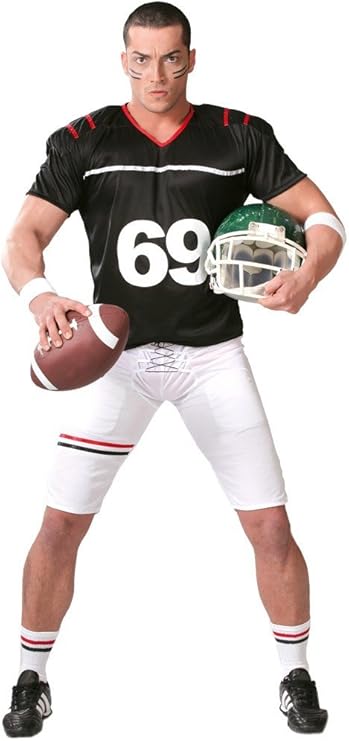 Guirca Disfraz de Quarterback - Hombre, M