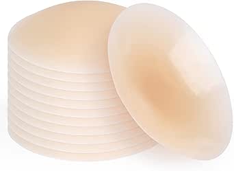 6 Pairs Nipple Cover Breast Covers, Reusable Invisible Nipple Pasties