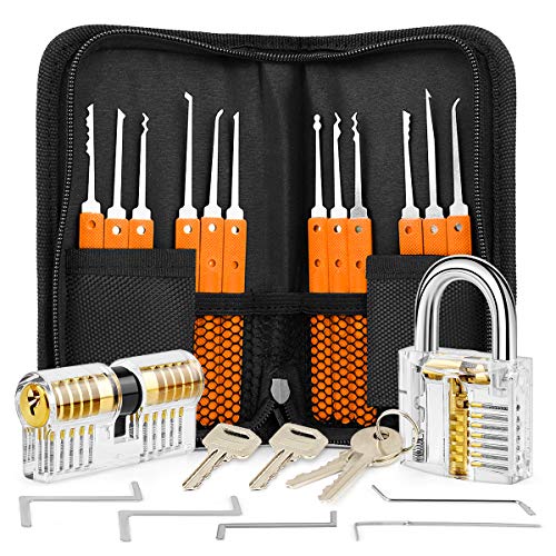 Lock Stainless Steel Set 17pcs Gift Kits with 2 Lock