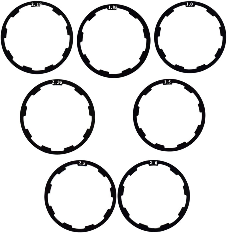 Amazon Xmomx 自転車 フライホイール ワッシャー スペーサー カセット ヘッドセット ガスケットハブ ボトム ブラケット