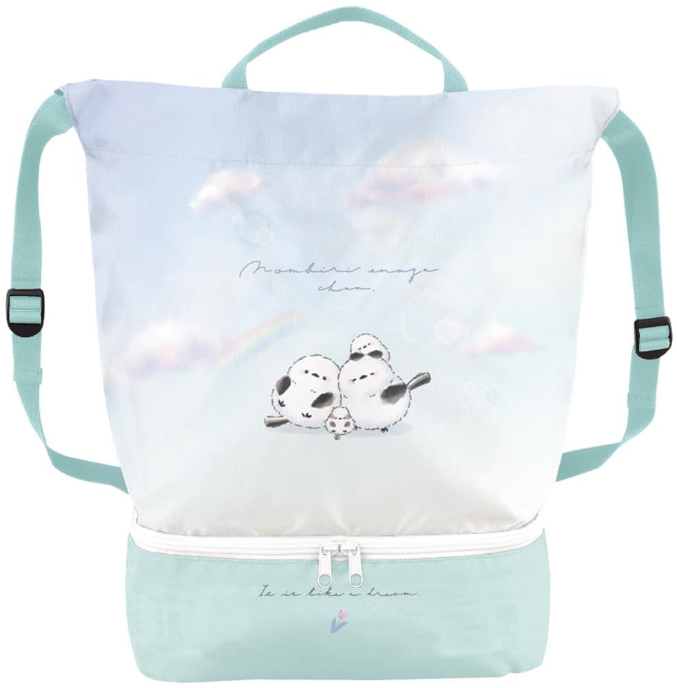 Amazon.co.jp: クラックス 2層 ナップサック/ノンビリエナガチャン