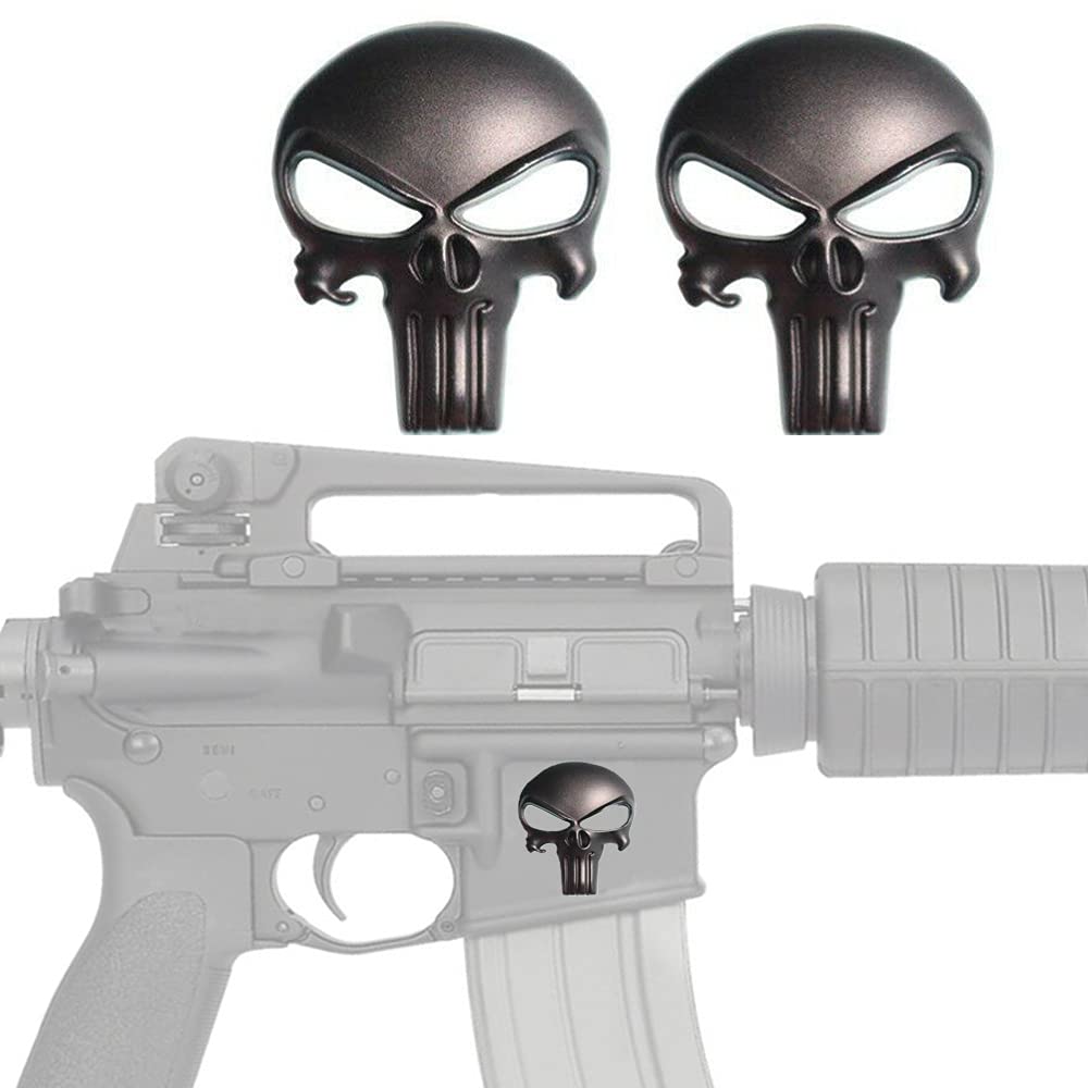 Buy 3D Metal Magwell Decal Sticker for Lower Receiver Pistol Magazine