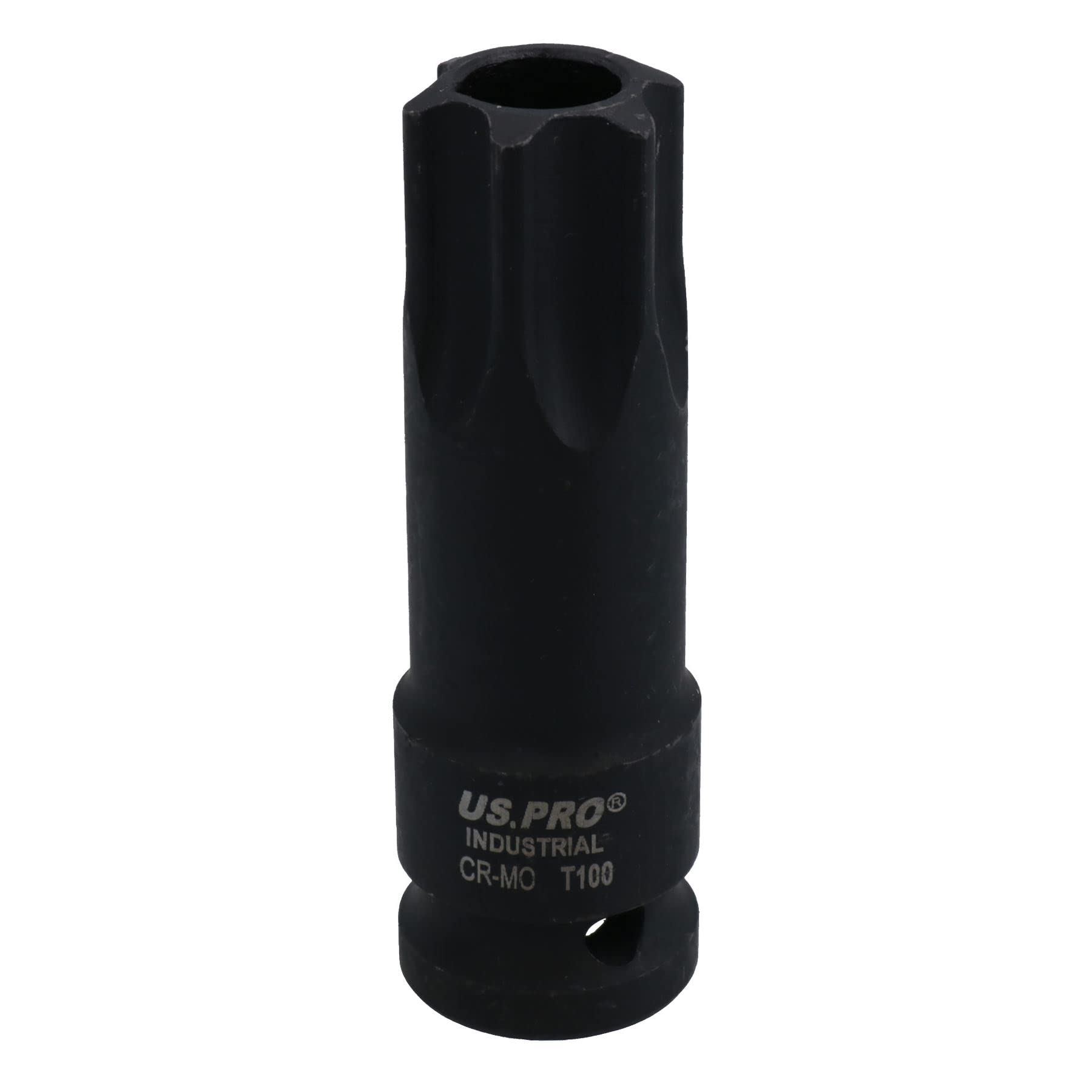 AB Tools T100 Tamper Proof Torx Star Deep Impact Socket 1/2In Drive Total Length 78mm from B&Q
