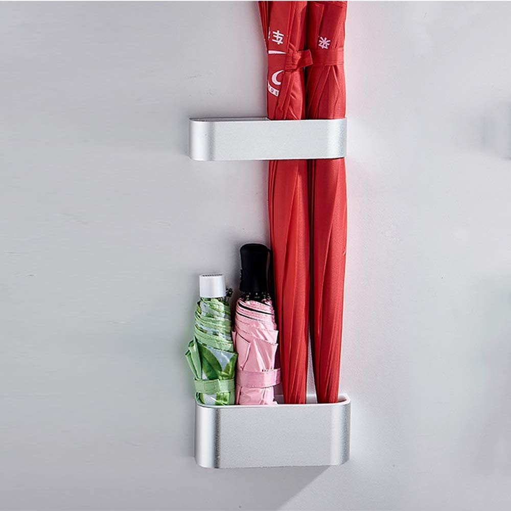 Porte-parapluie avec bac de rangement pour éviter les sols mouillés