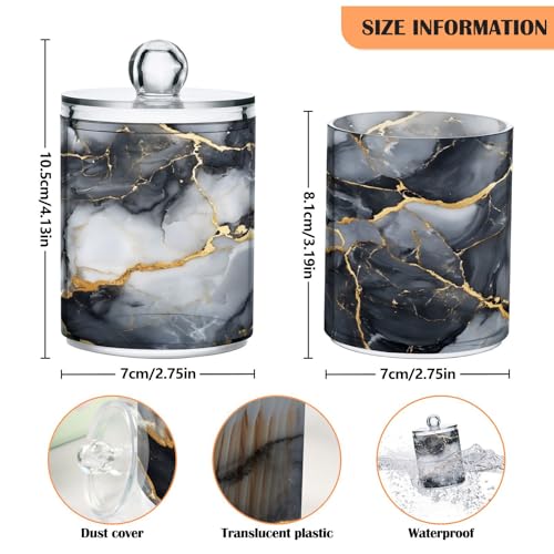 Recipiente de almacenamiento de baño estilo nórdico dorado 3