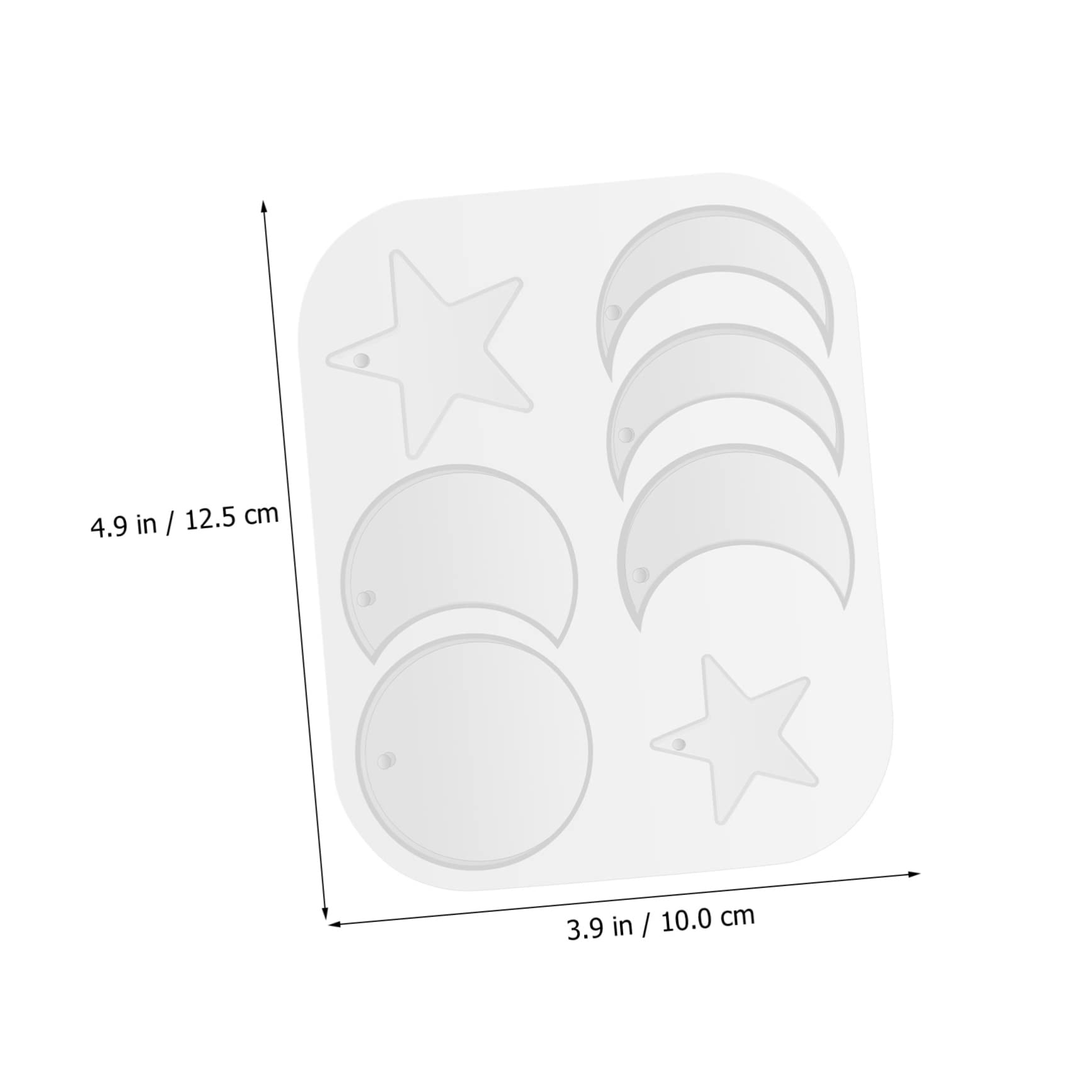 SHINEOFI 4sets Completo Di Stampo Silicone Per Eolici Kit Fai Da Te Per Creare Wind Chimes Materiale Flessibile Per Progetti Creativi Inclusa Guida Inglese Per Attività