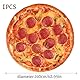 FainFun Pizza Decke Rund, Burrito Blanket, Warme Tortilla Decke für Alle Jahreszeiten - Sofa, Baby, Geschenk für Freunde und Kinder 160cm (63in)