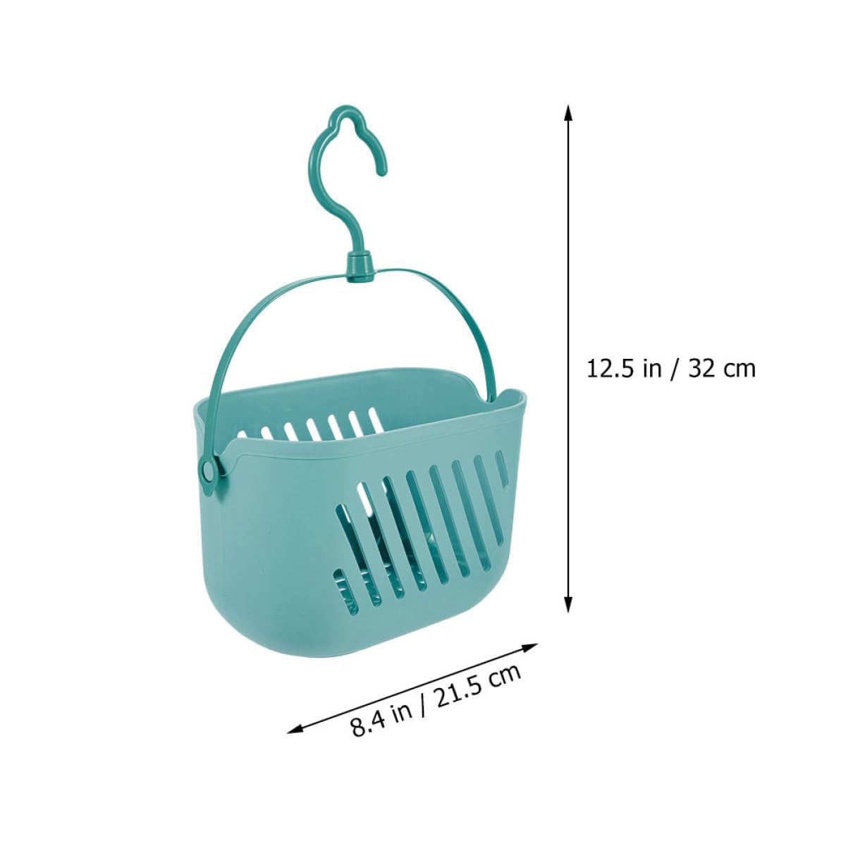 Veemoon Cesta Colgante de Pared para Baño 4 Piezas Plástico (,) Organizador de Ducha Portátil para Gel, Champú y Accesorios de Limpieza