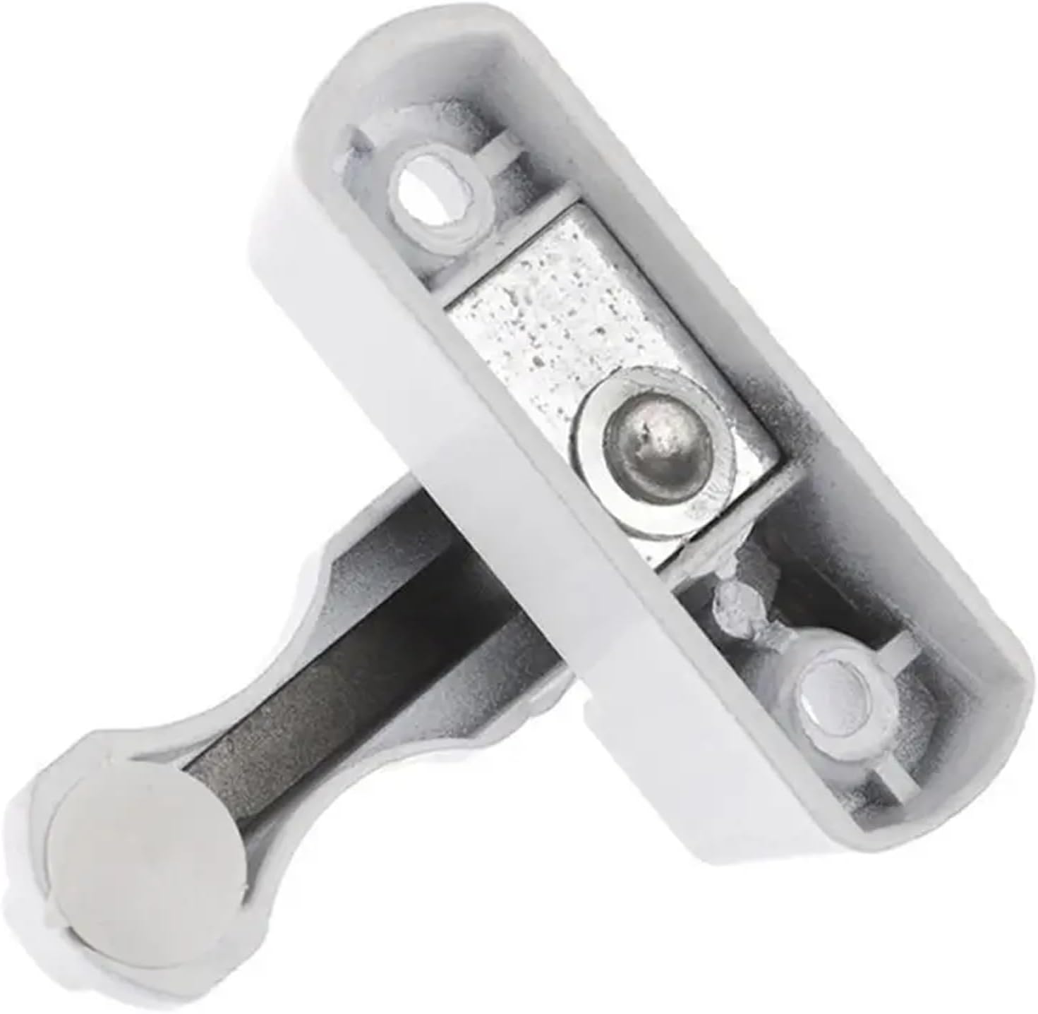 1/2/3Pcs Plastic Child Safe Security Window Door Sash Lock Handle Safety Type Home Window Lever T Door Balcony Lock(2pcs)
