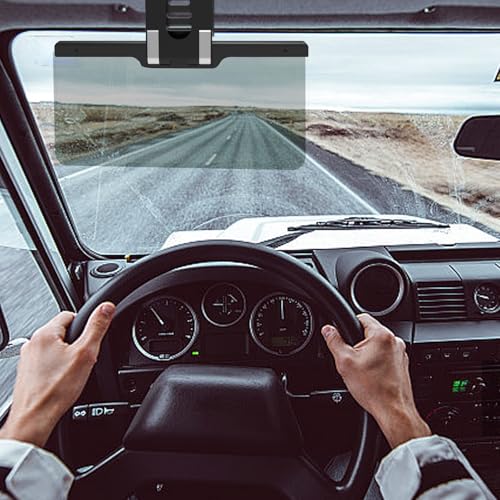 Sun Visor Extender for Car, Easy to Install, Adjustable Visor Extension for Car Visor