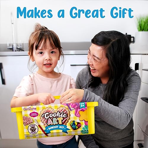 Girlzone GZCKSRTBK Cookie Art Bakery Kit, Decorate Cookies Using Sugar Cookie Decorating Supplies thumb #5