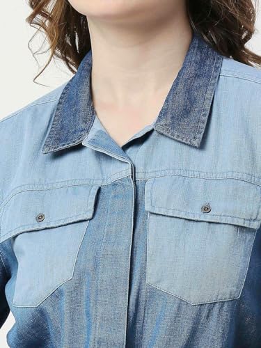 Image of Pepe Jeans Women's Cotton Slim Fit Shirt