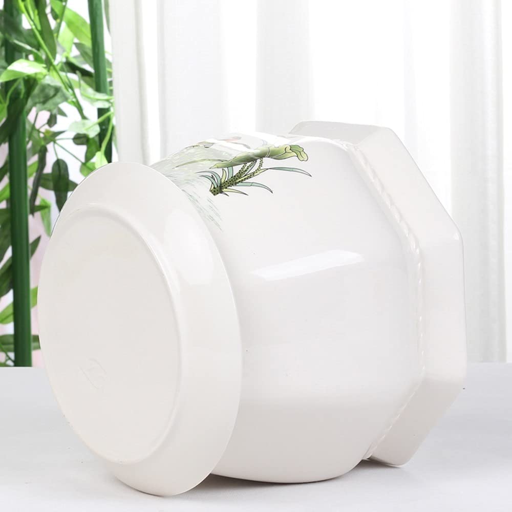 Doniczki bonsai w stylu chińskim, ośmiokątne, ceramiczne, doniczki na sukulenty, ozdobne pojemniki na rośliny, doniczki na kaktusy, doniczki na kwiaty z otworem drenażowy