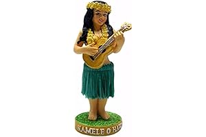 Mini Hula Namele Hawaiian Girl Car Dashboard Decor