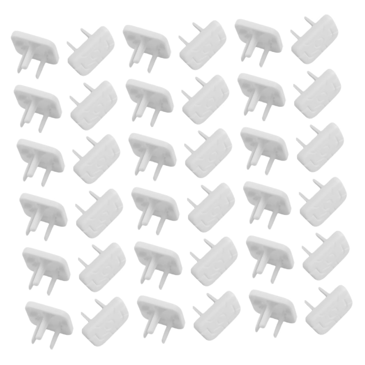 60pcs Safety Plug Covers Proofing Electrical Outlet Protectors for Home Office Durable Smooth Design Quick Installation Enhanced Safety Against Shocks
