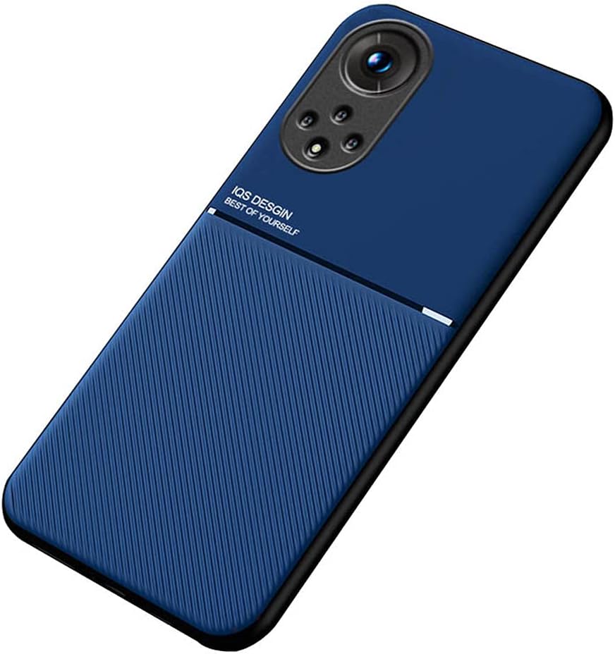 Kepuch Mowen Case for Honor 50/Huawei Nova 9 - Cover Bumper Built-in Metal Plate for Honor 50/Huawei Nova 9 - Blue