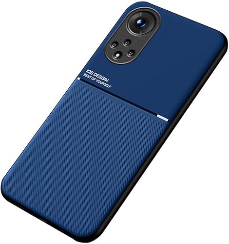 Kepuch Mowen - Carcasa para Honor 50Huawei Nova 9, diseño de parachoques con placa metálica incorporada para Honor 50, Huawei Nova 9, color azul