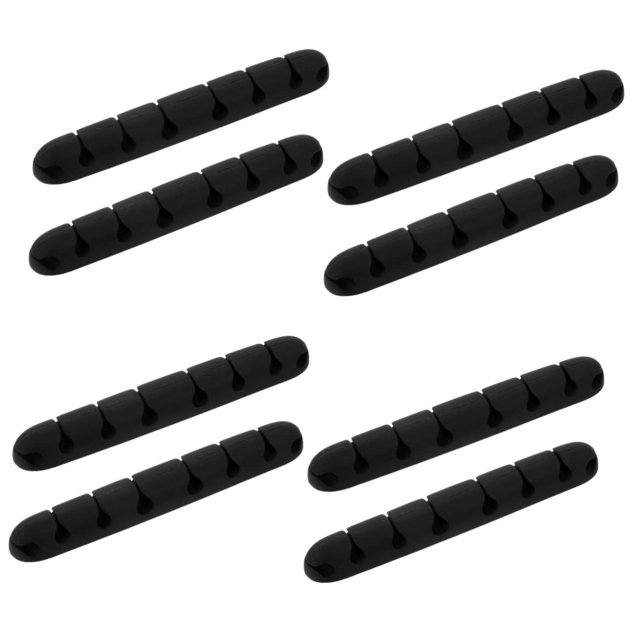 Mikikit 4sets Kabel Organizer Draht Organizer Klebstoff Für Kopfhörer Kabel 2 Stücke * 4