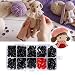 Narices de ojos de plástico, muñeco de peluche resistente de plástico suave y duradero Ojos de plástico para osos de peluche para muñecas(F)