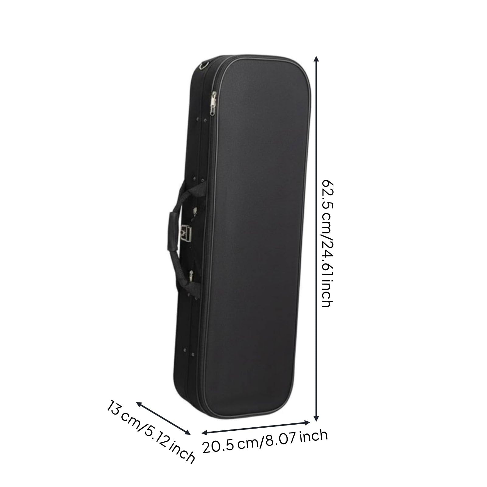 Colcolo Estuche Protector para Violín con de Protección Avanzada Múltiples Opciones de Transporte Interior de Terciopelo y Caja para Cuerdas Adecuado para Prácticas Orquesta Viajes, 1/4